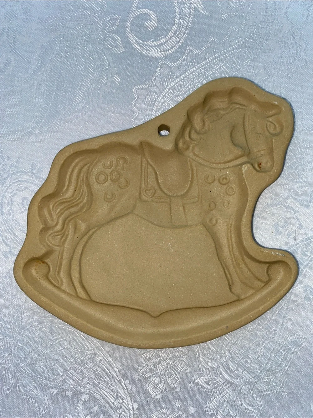 Vtg Brown Bag Cookie Art Hill Design Lot 6 Santa Heart Rocking Horse Molds